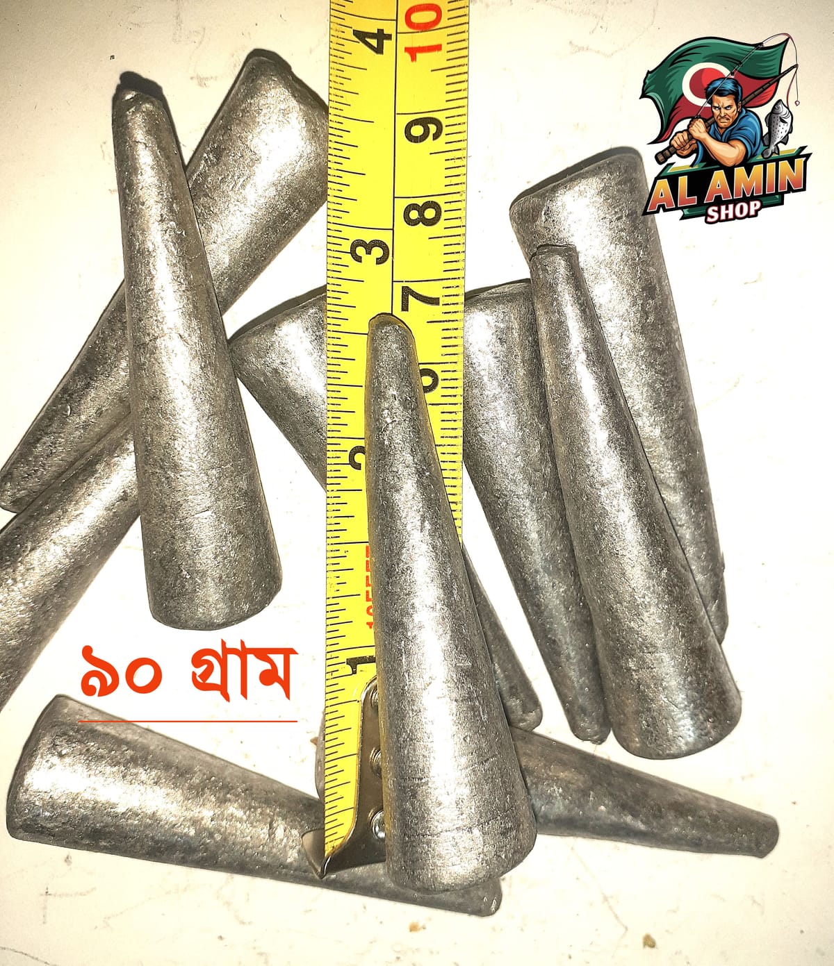 বুলেট শিষা 90 গ্রাম (10 পিছ) - Boolet Sisa 90Gm (10 pis)