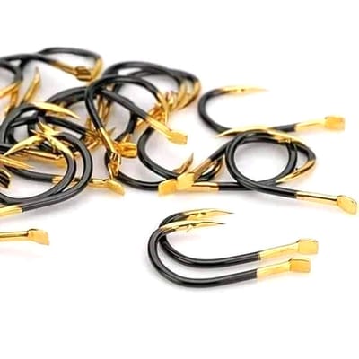 Shark High Carbon Steel Hooks (60pis) - শার্ক হাই কার্বন ইস্পাত হুক (৬০ পিছ)_img_0