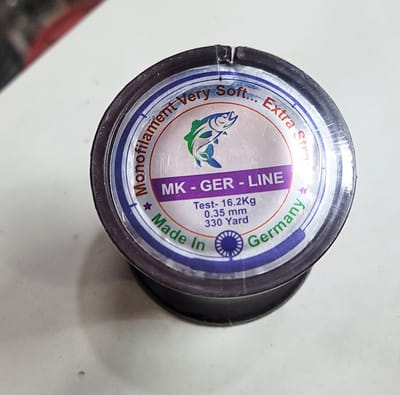 Monofilament Mk Ger Line 330 Yard (0.35mm) - বড়শির সুতা 330 গজ (০.৩৫ এম এম)_img_1