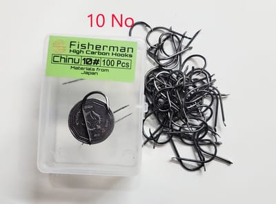 High Carbon Hook 100 Pis - কার্বন বড়শী 100 পিস_img_1